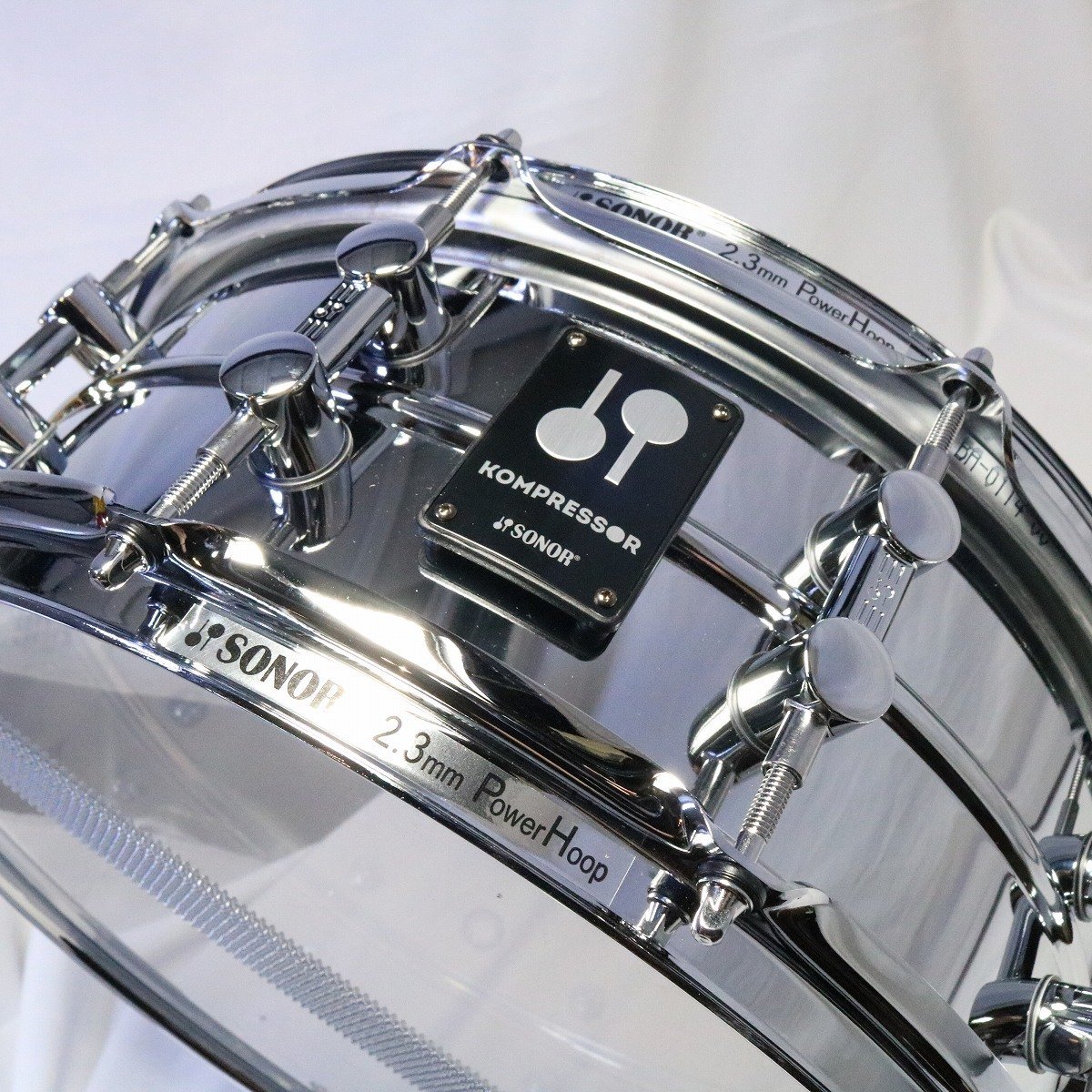 Sonor KS-14575SDS Kompressor Snare Drum 14x5.75 Steel ソナー