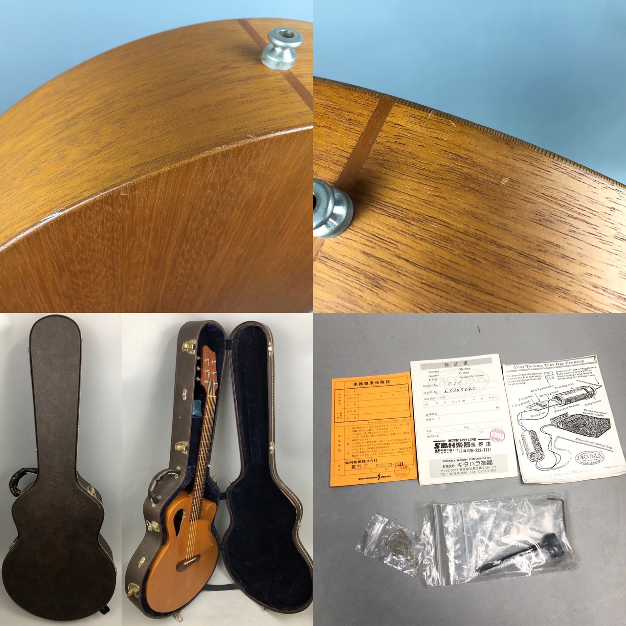 TACOMA C1C 初期　アコギ TACOMA C1C 初期 アコギ TACOMA C1C 初期 アコギ