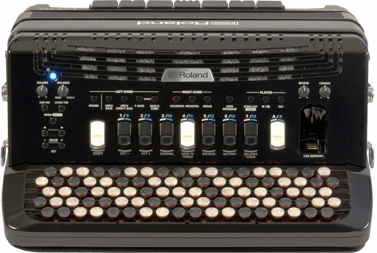 Roland V-Accordion FR-4XB BK ブラック Vアコーディオン ボタン鍵盤