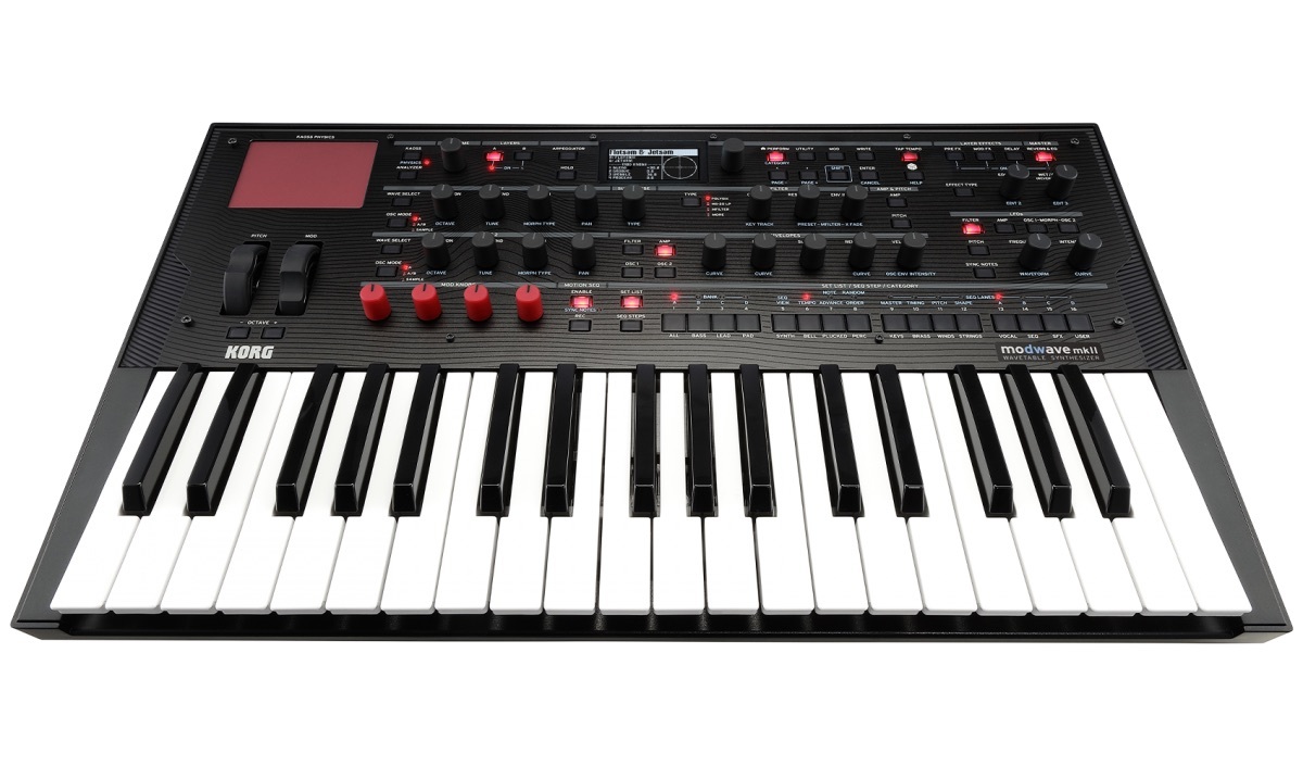 KORG modwave mk II - WAVETABLE SYNTHESIZER（新品）【楽器検索