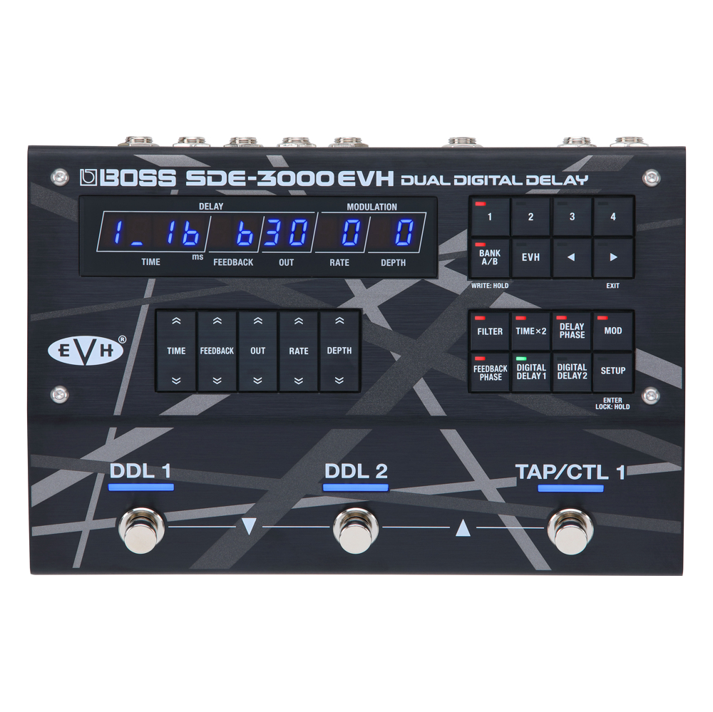 BOSS SDE-3000EVH DUAL DIGITAL DELAY