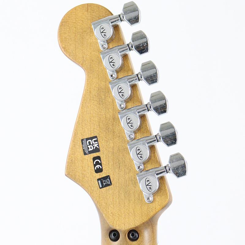 EVH Striped Series Frankenstein Frankie (Red with Black Stripes