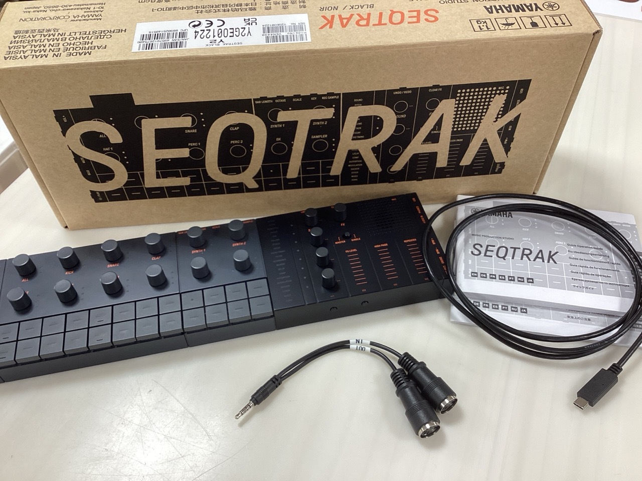 SEQTRAK 未使用 YAMAHA SEQTRAK BLACK【現物写真】（中古/送料無料）【楽器検索