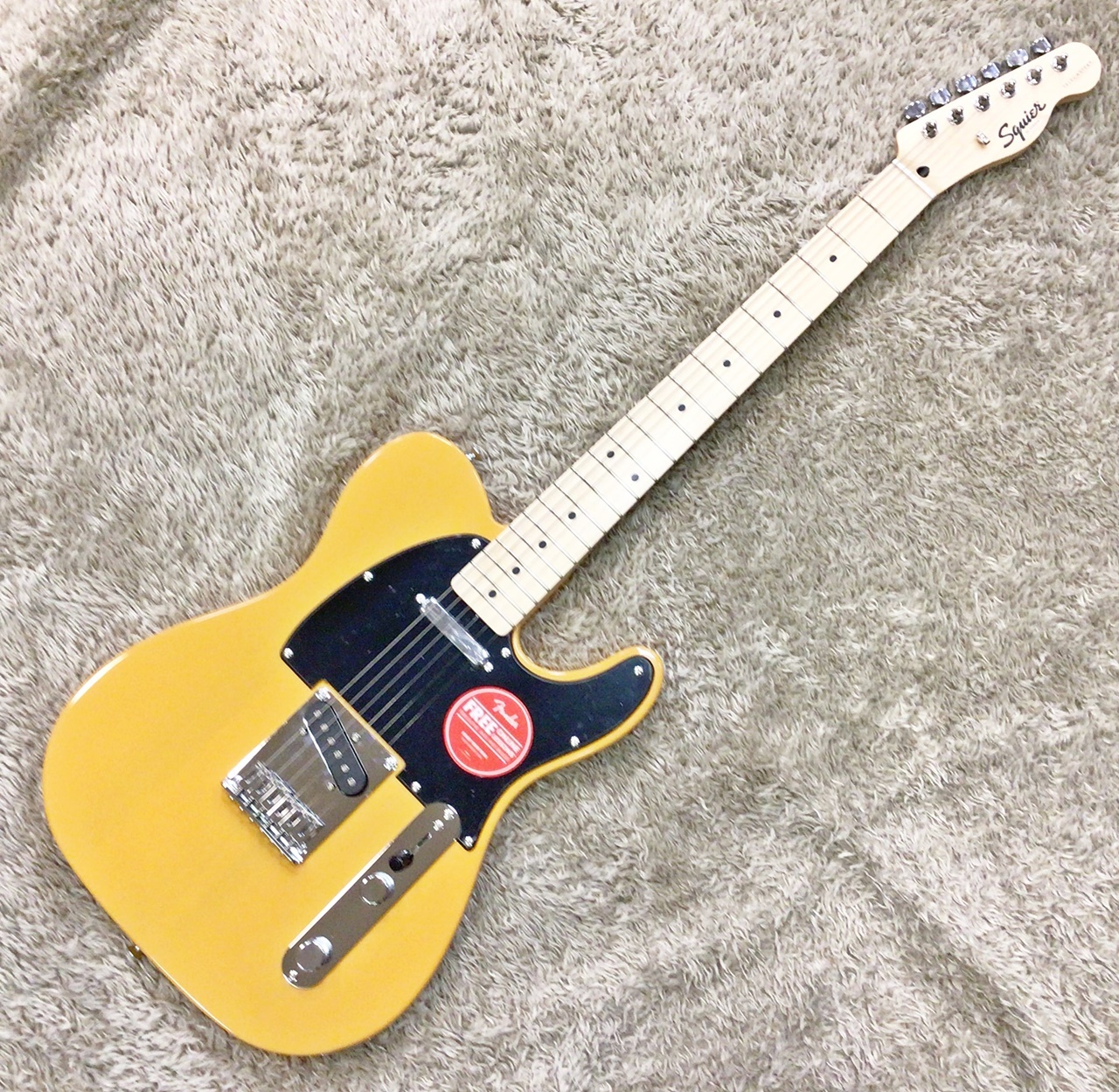 Squier by Fender Sonic Telecaster Butterscotch Blonde / Maple