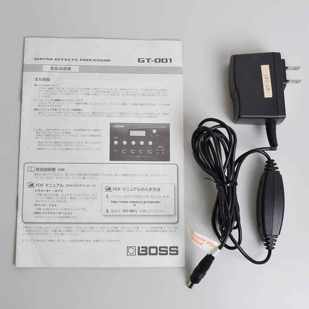 BOSS GT-001 デスクトップ型マルチエフェクター 【 中古 】（中古/送料無料）【楽器検索デジマート】