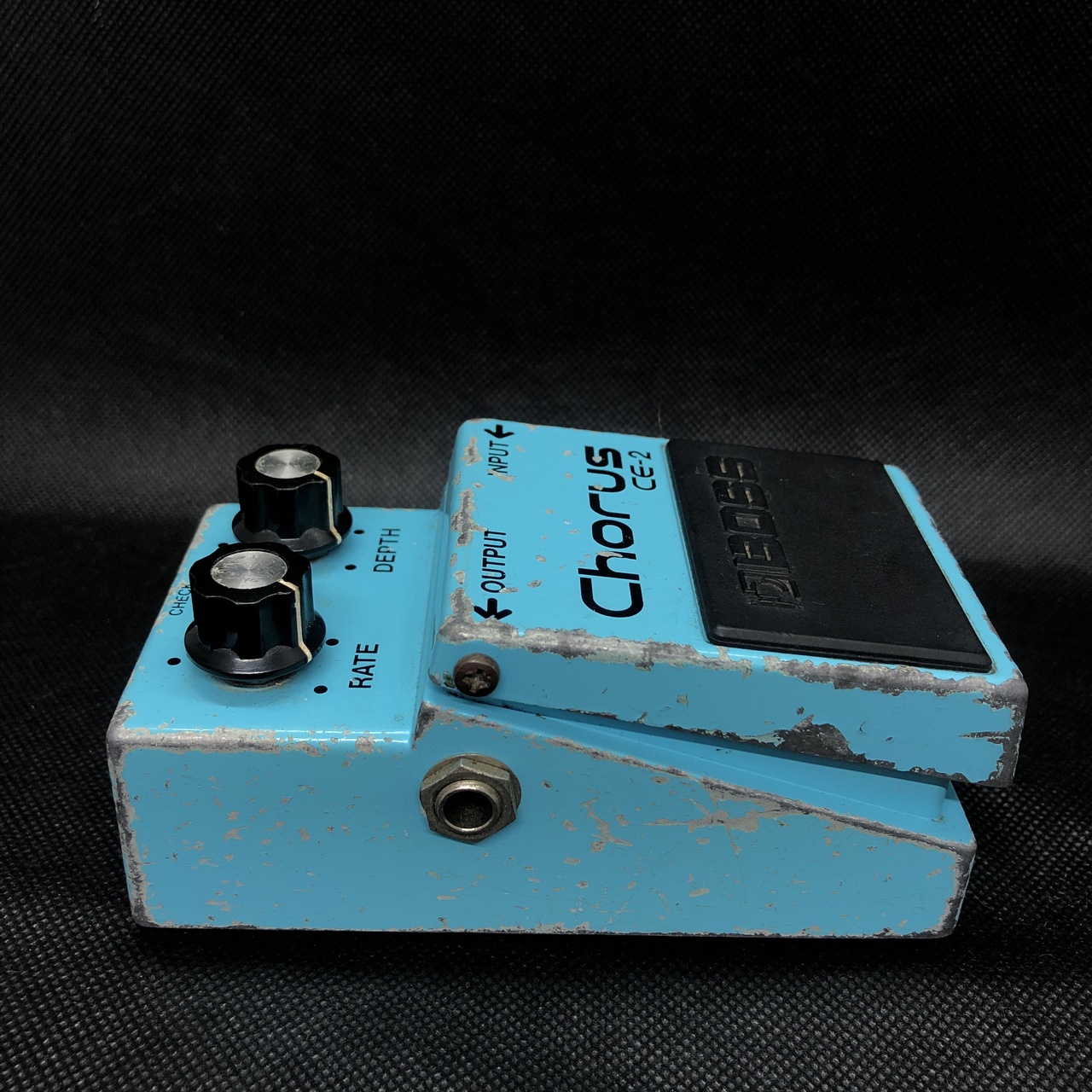 BOSS CE-2 Chorus 1982年製 MADE IN JAPAN 黒ラベル ACA電源 銀ネジ