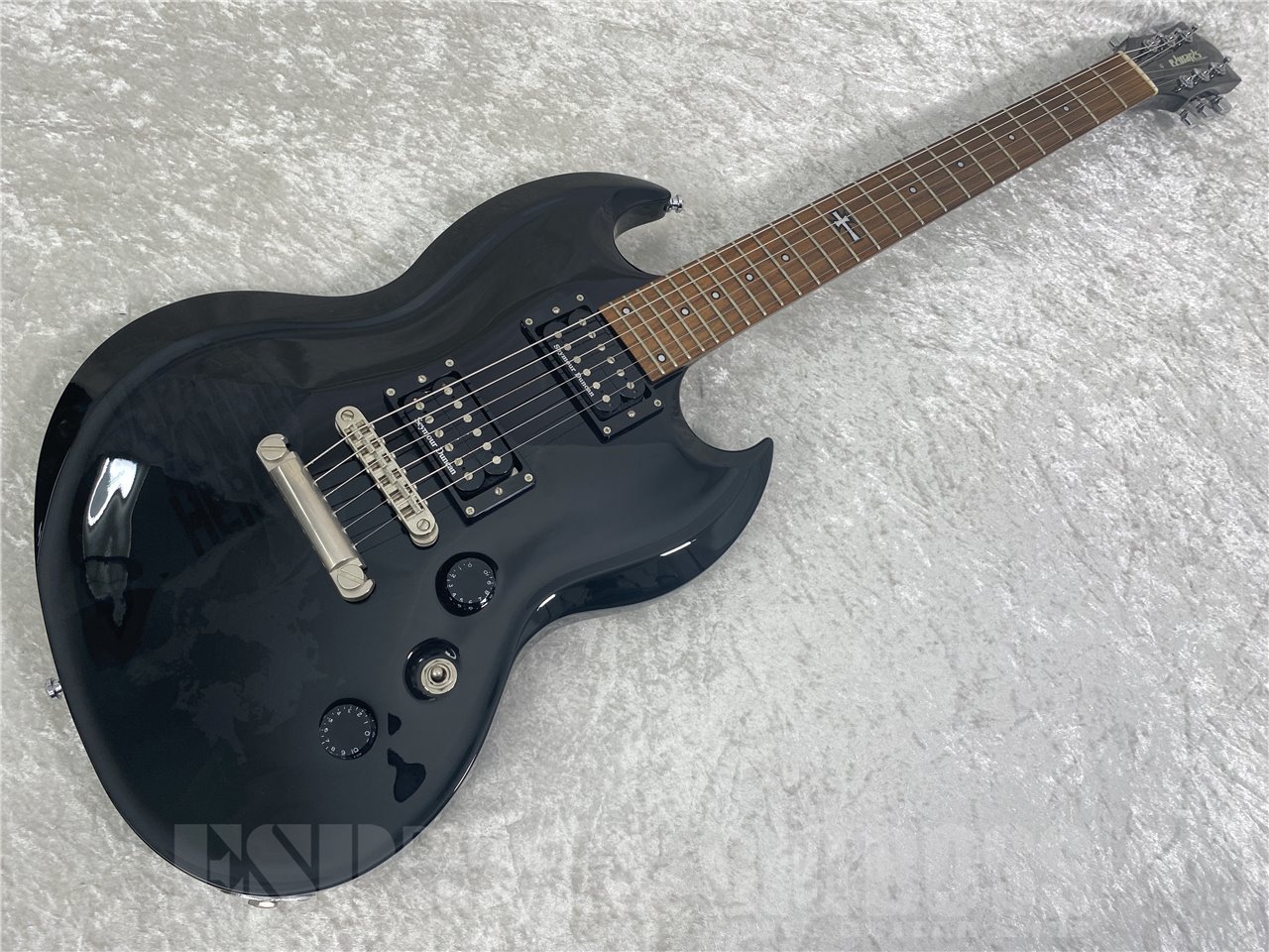 ギター EDWARDS E-K-130VP EDWARDS E-K-130VP(Black w/Japanse Zonbie Heroez)（中古/送料
