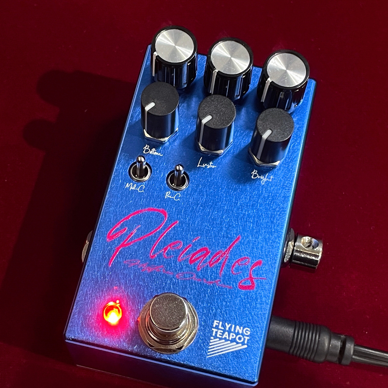 ギター Pleiades - Hysteric Overdrive flying teapot Pleiades Hysteric Overdrive 【関西では当店取り扱い