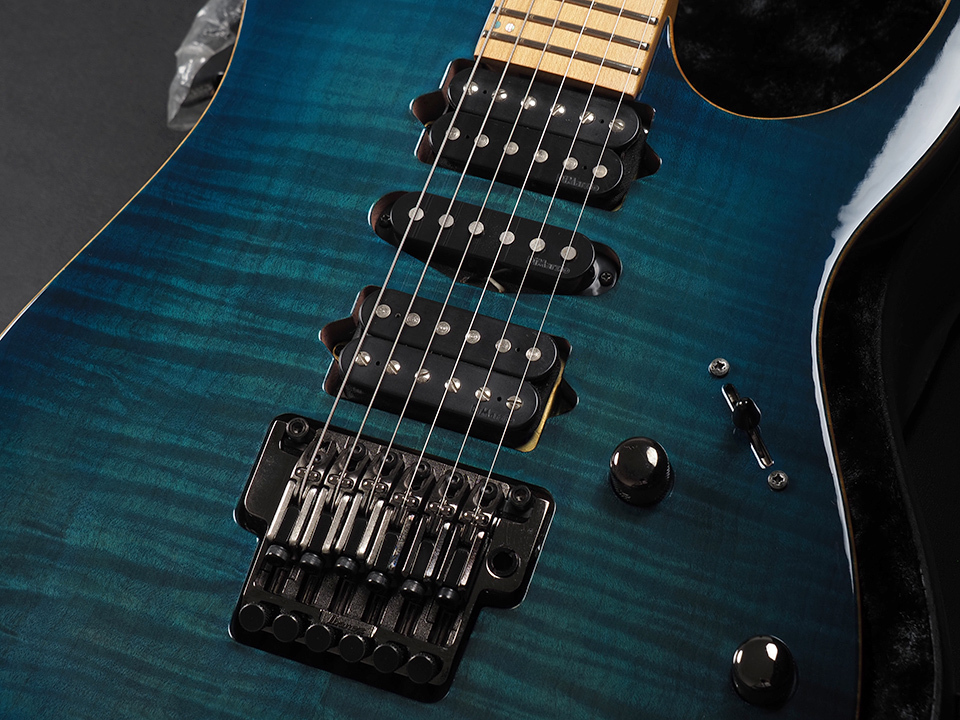 Ibanez j.custom RG8570M ~Transparent Blue~ 2004年製（中古）【楽器