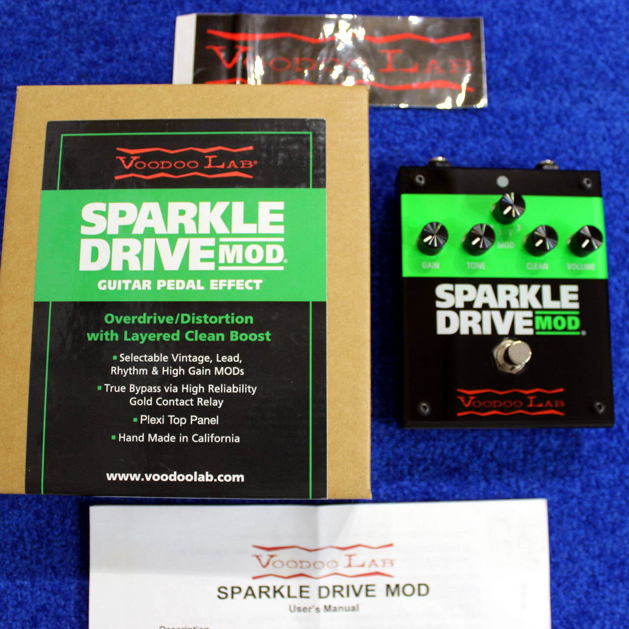 新品 未使用 Voodoo Lab Sparkle Drive Mod Sparkle Drive® MOD - Voodoo Lab
