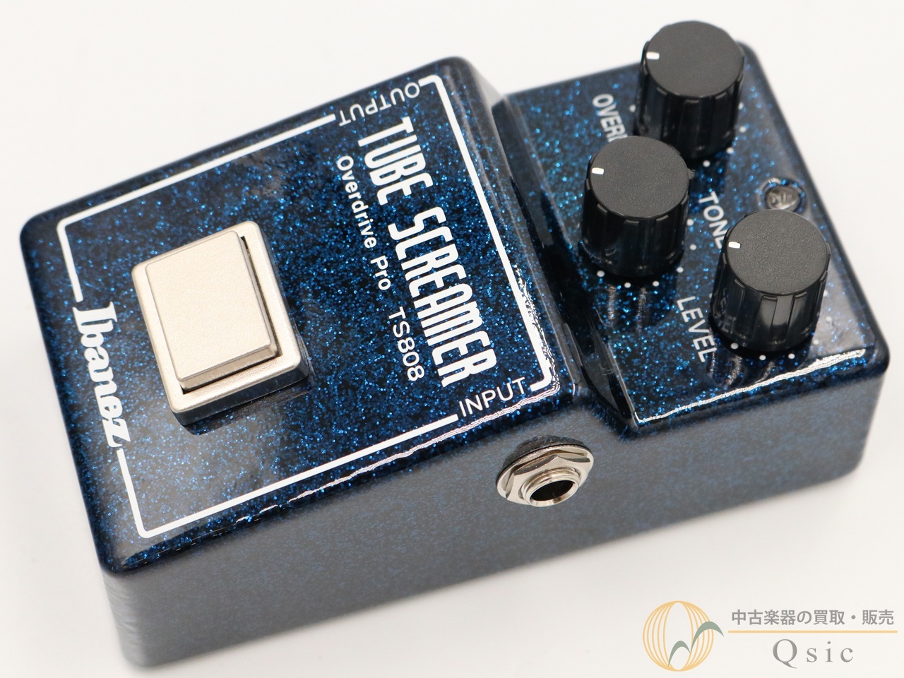 Ibanez 45th Anniversary TS808 Tube Screamer Pedal Blue Effects