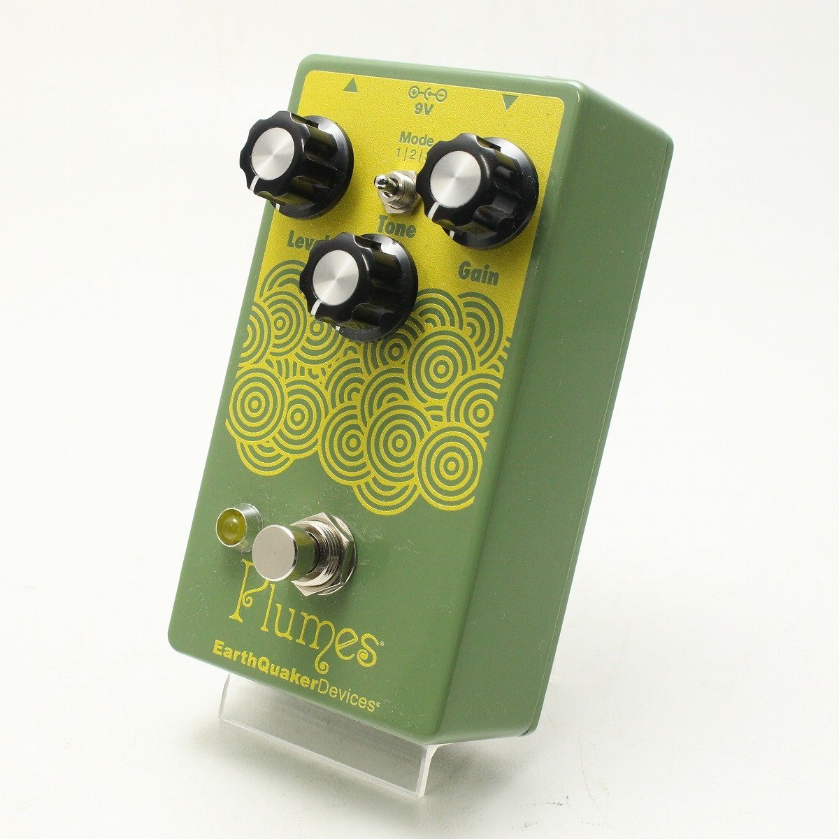 EarthQuakerDevices Plumes 中古 EarthQuaker Devices Plumes - Limited Edition Pearl White