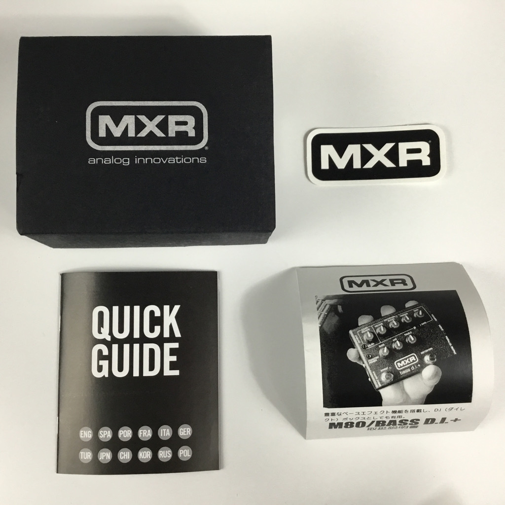 MXR M80 Bass D.I.+ ベースプリアンプ（新品/送料無料）【楽器検索