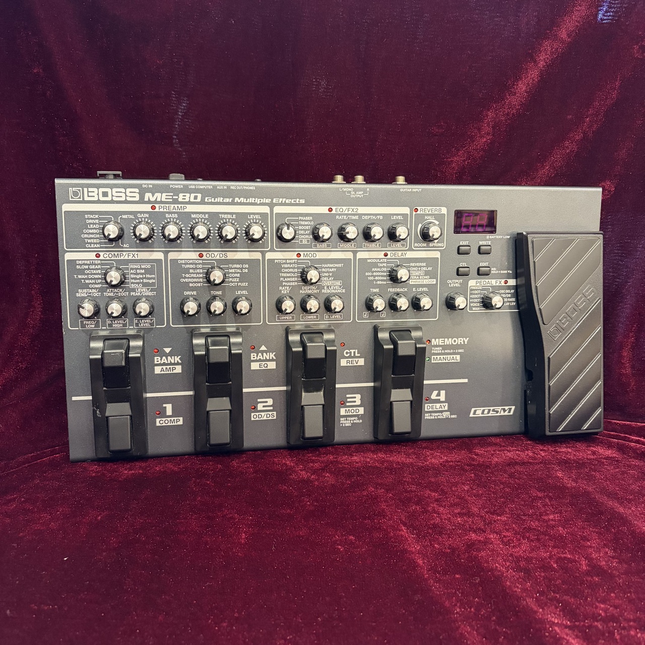 BOSS ME-80 ギターエフェクター BOSS ME-80 Guitar Multiple Effects（中古）【楽器検索デジマート】