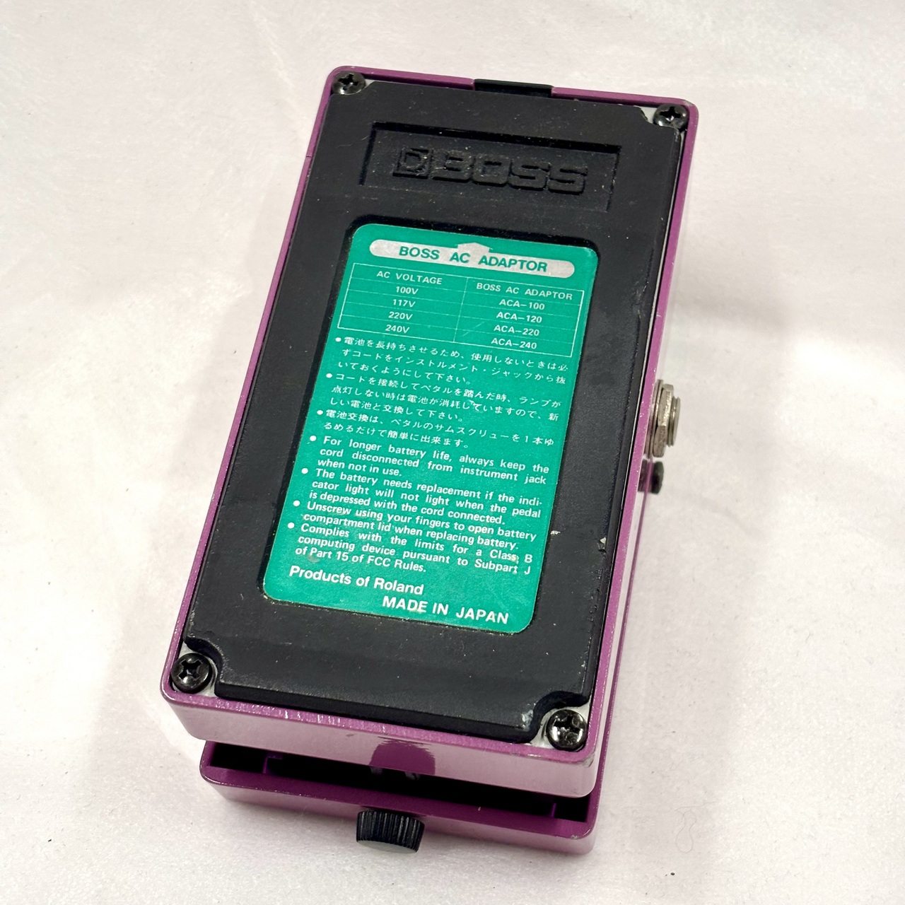 BOSS 【1987年製】BF-2 Flanger【日本製】（中古）【楽器検索デジマート】