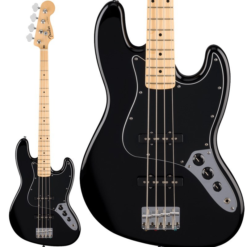 Fender Standard Jazz Bass (Black/Maple)【値上げ前旧価格品】（新品