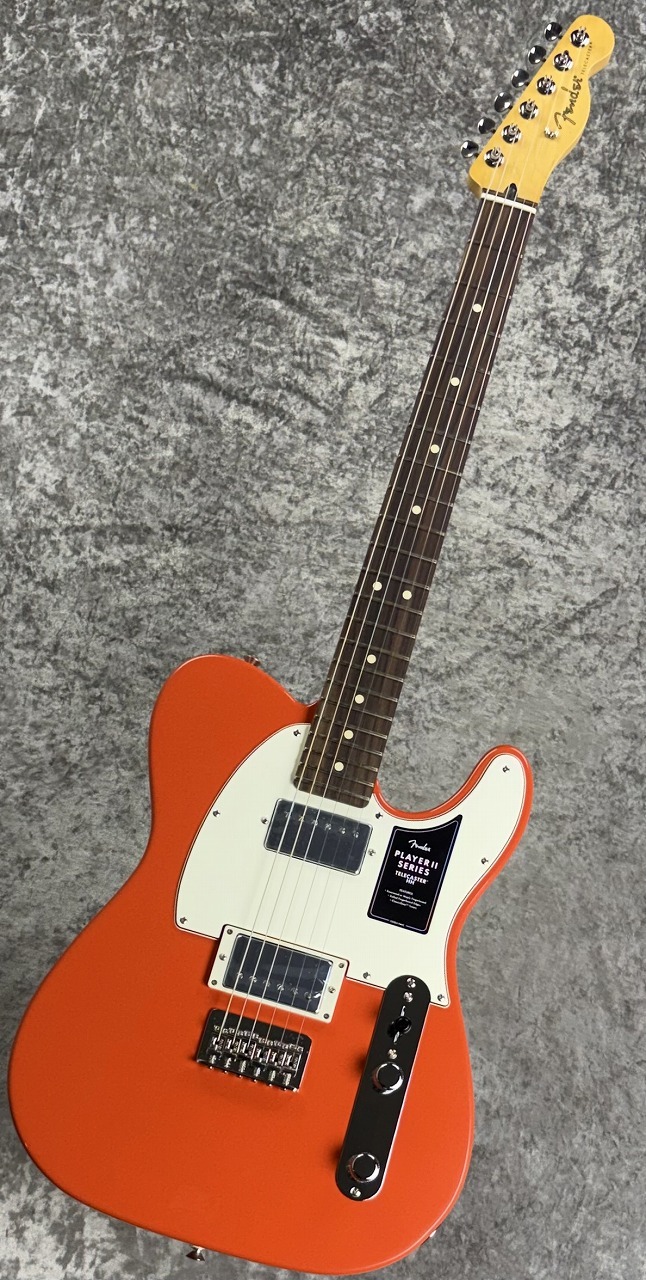 Fender Made in Mexico Player II Telecaster HH -Rallye Orange