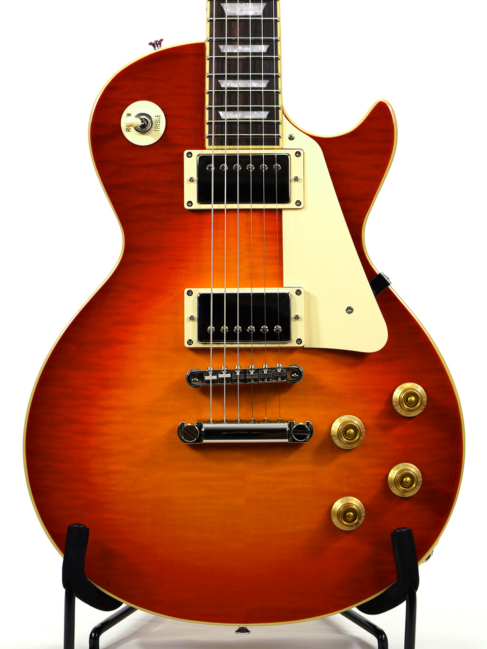 WEB限定カラー EDWARDS レスポール Cherry Sunburst エレキギター - en