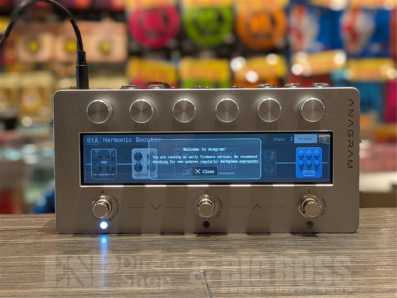 Darkglass ANAGRAM ・メーカー保証有 （おまけ付き） Darkglass Electronics 【秋頃入荷予定、ご予約受付中】 Anagram