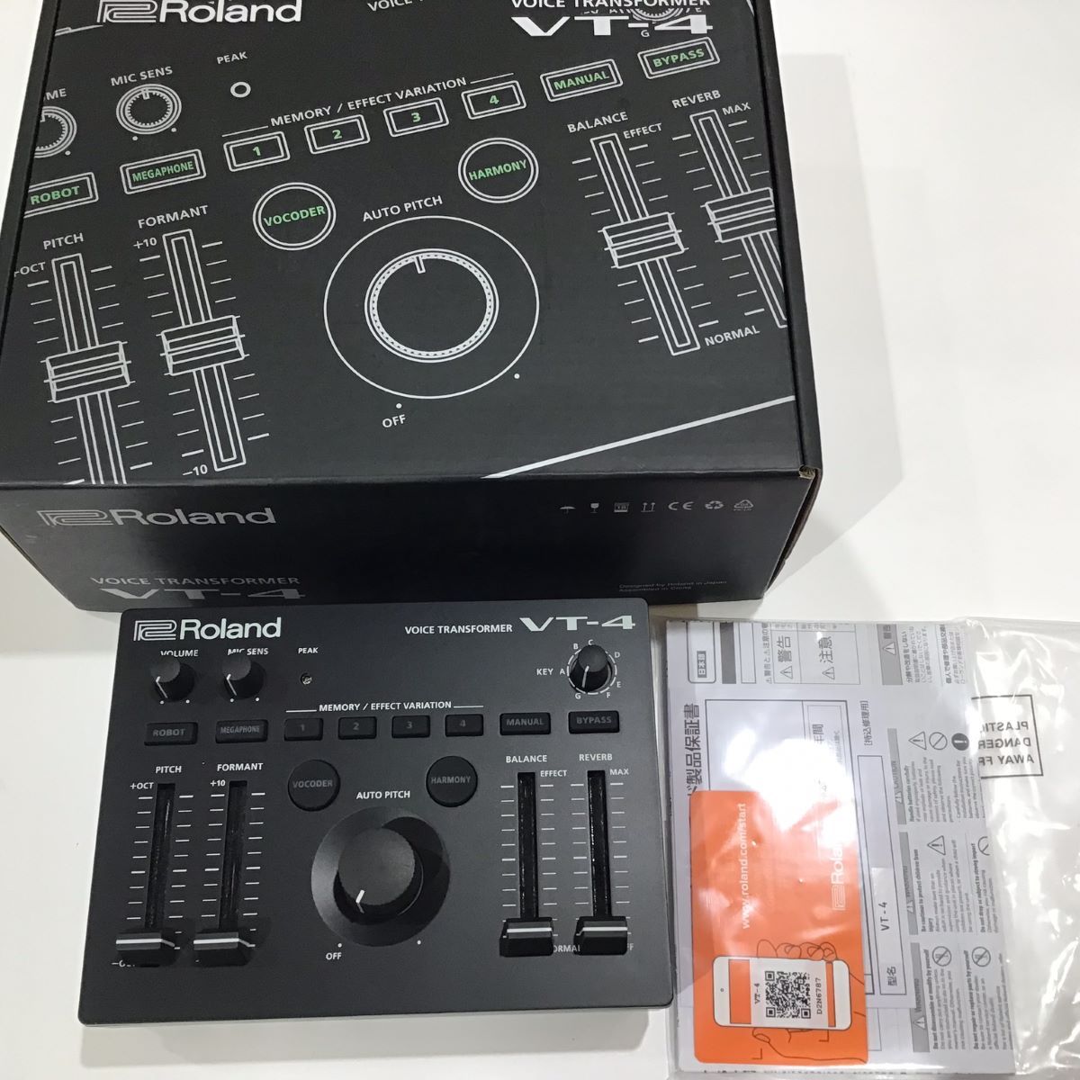 Roland AIRA VT-4 Voice Transformer ボイストランスフォーマーVT4 ...