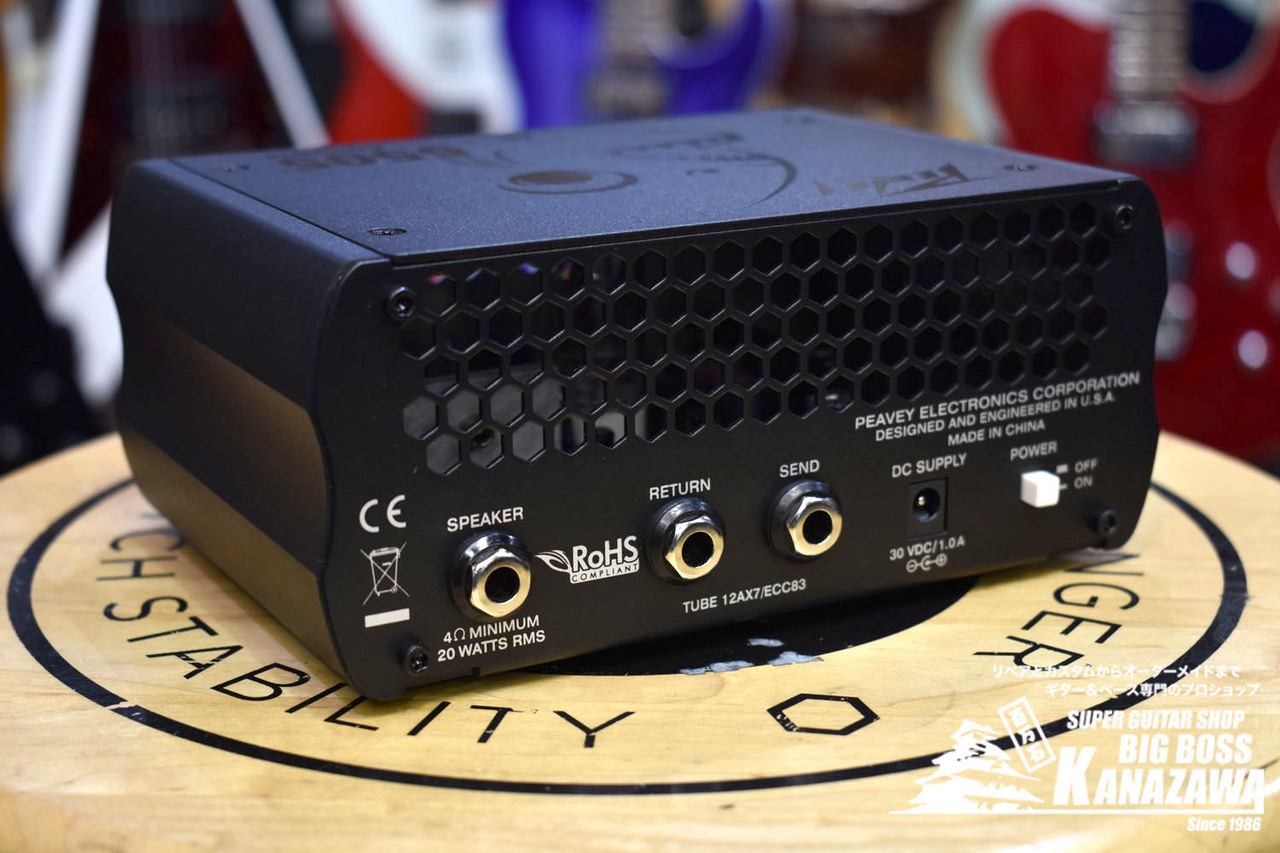 送料込み・最終値下げ】PEAVEY 6505 Piranha 真空管ヘッドヘッドホン 