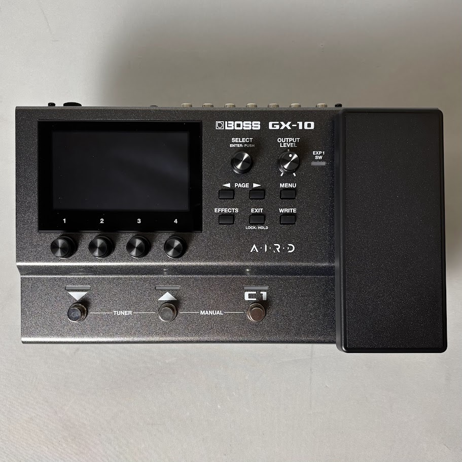 BOSS GX-10 マルチエフェクター　新品同様 BOSS GXシリーズ ポータブル ・ マルチ ・ エフェクターGX-10