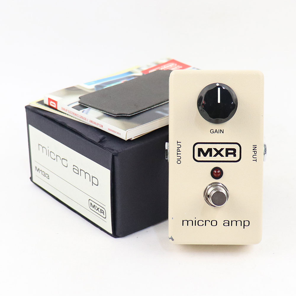 MXR 【中古】 ブースター エフェクター MXR M-133 MICRO AMP