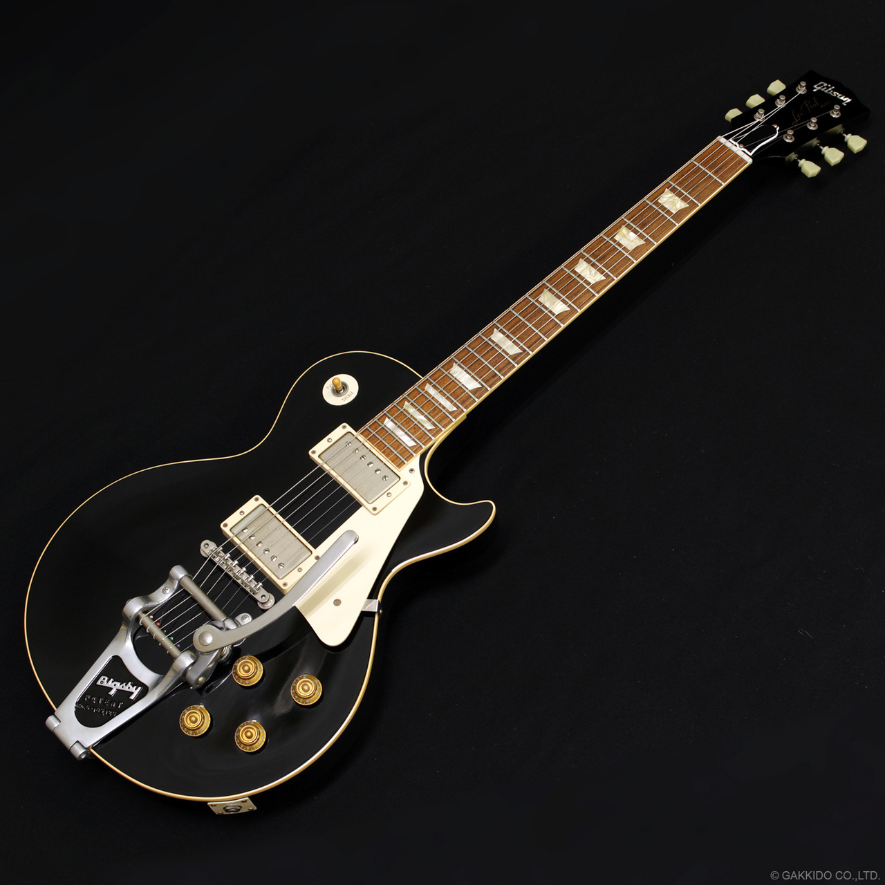 Gibson Custom Shop 1957 Les Paul Standard VOS EB w/Bigsby [Ebony