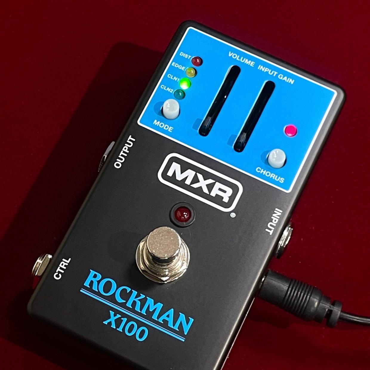 MXR MX100 Rockman X100 Analog Tone Processor【あのサウンドを再現