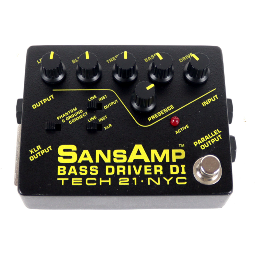 TECH21 【中古】サンズアンプ ベースドライバーDI TECH21 SansAmp BASS DRIVER DI 旧仕様 ベース用DI プリアンプ