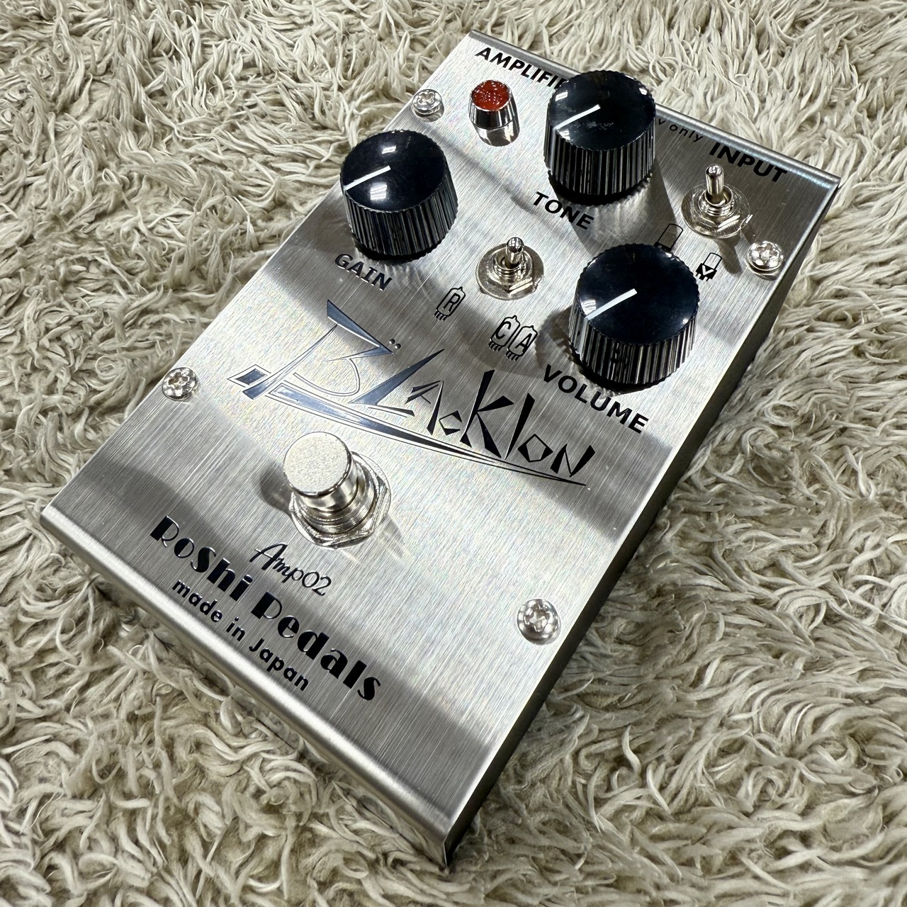 RoShi Pedals Blacklon【ブラックフェイス期モチーフのオーバー
