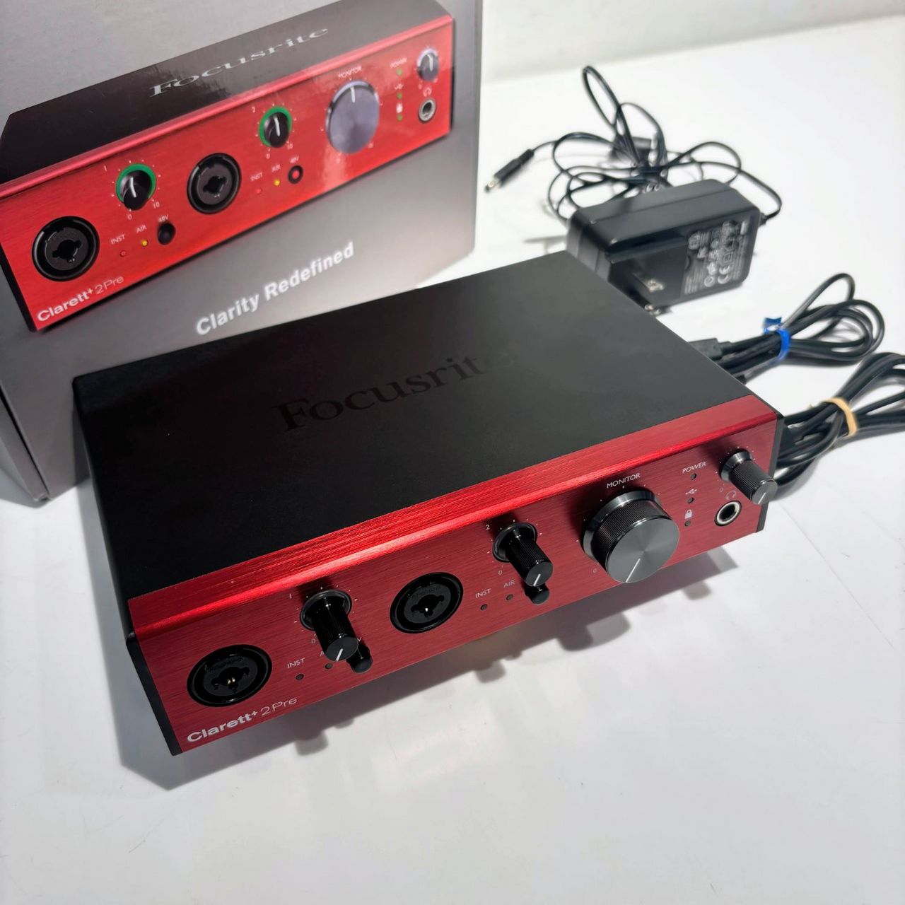 Focusrite Clarett+ 2Pre【現物画像】（中古/送料無料）【楽器検索