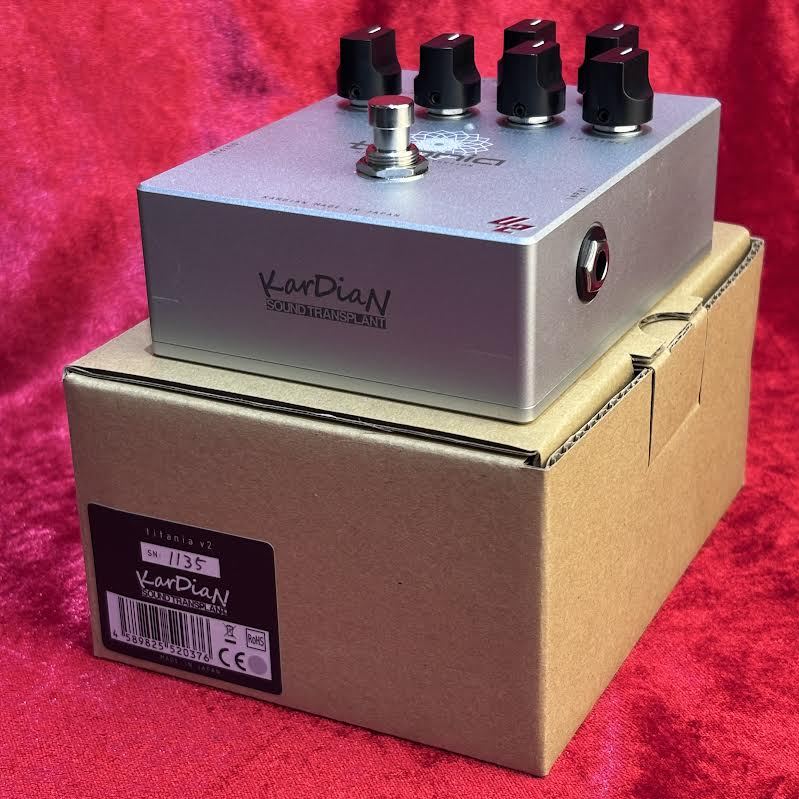 KarDiaN TITANIA V2 エフェクター ハイゲインディストーション