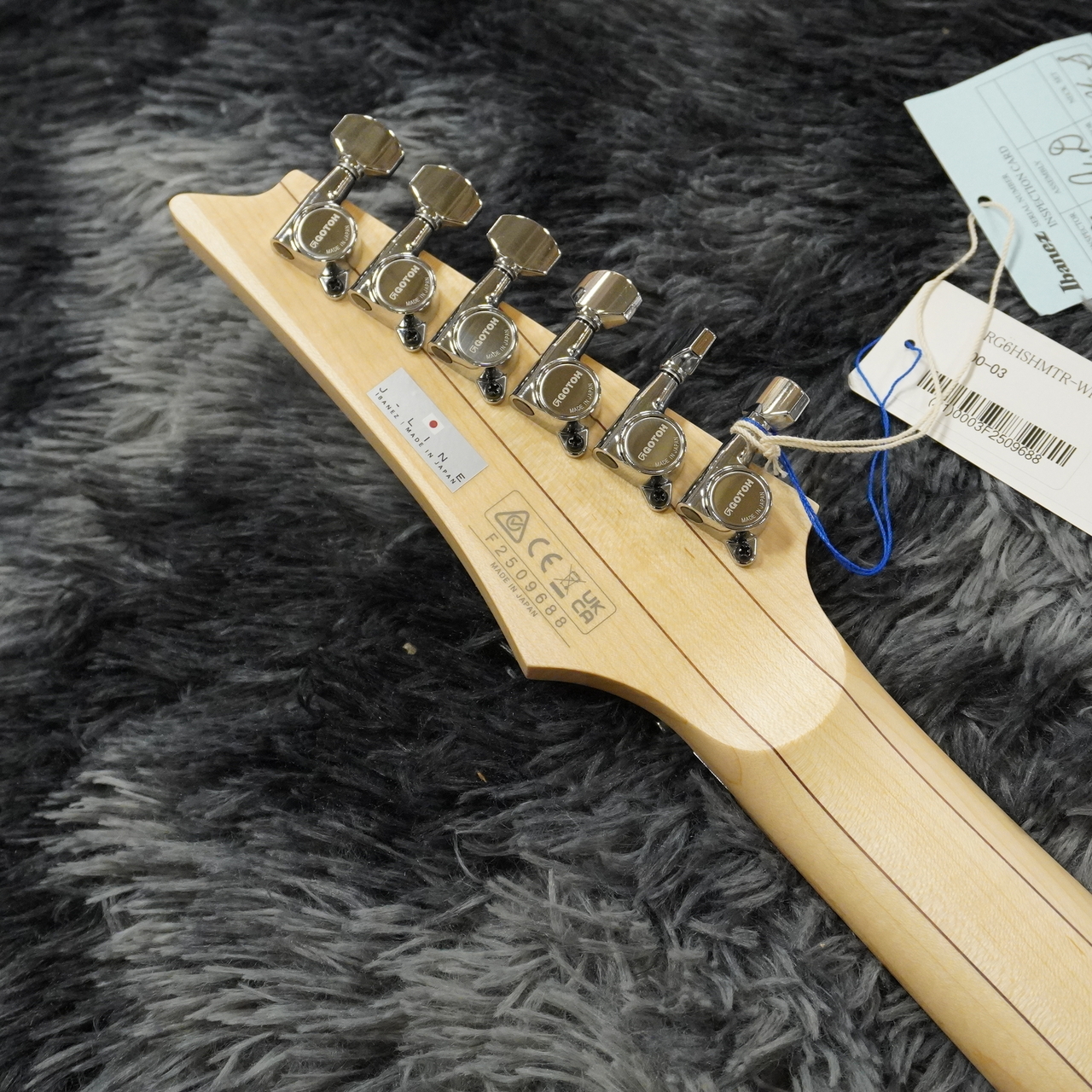ギター Ibanez J-LINE RG6HSHMTR-WHF Ibanez RG6HSHMTR WHF J Line Series in White Flat JDM