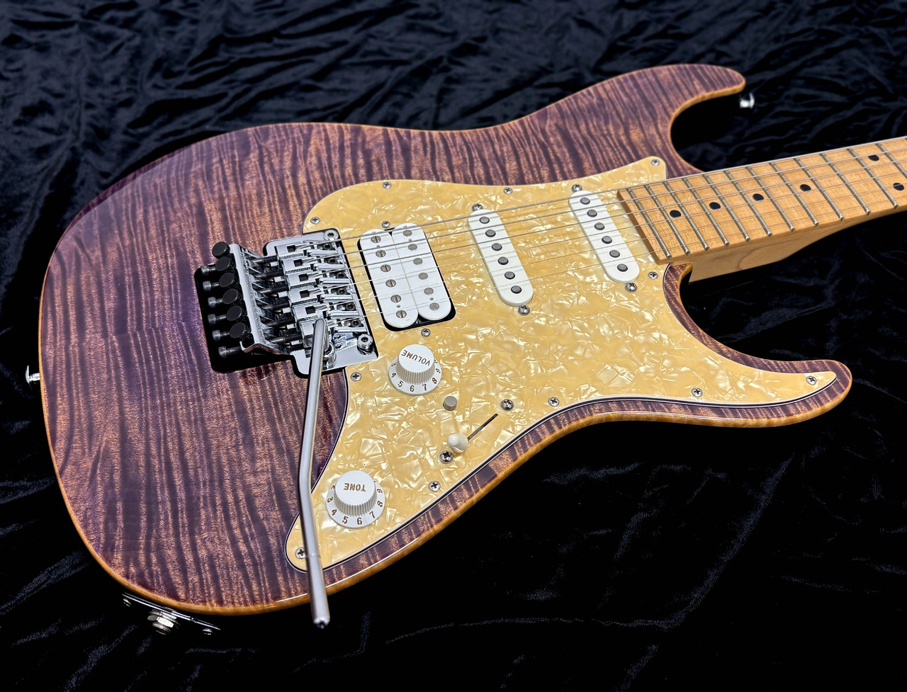 Suhr Pro Series S6 Trans Purple（中古/送料無料）【楽器検索デジマート】