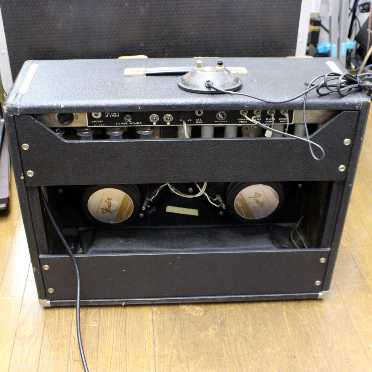 フェンダー　ツインリバーブ　ブラックパネル　1965-66製 Fender Twin Reverb ブラックフェイス フェンダー ツイン