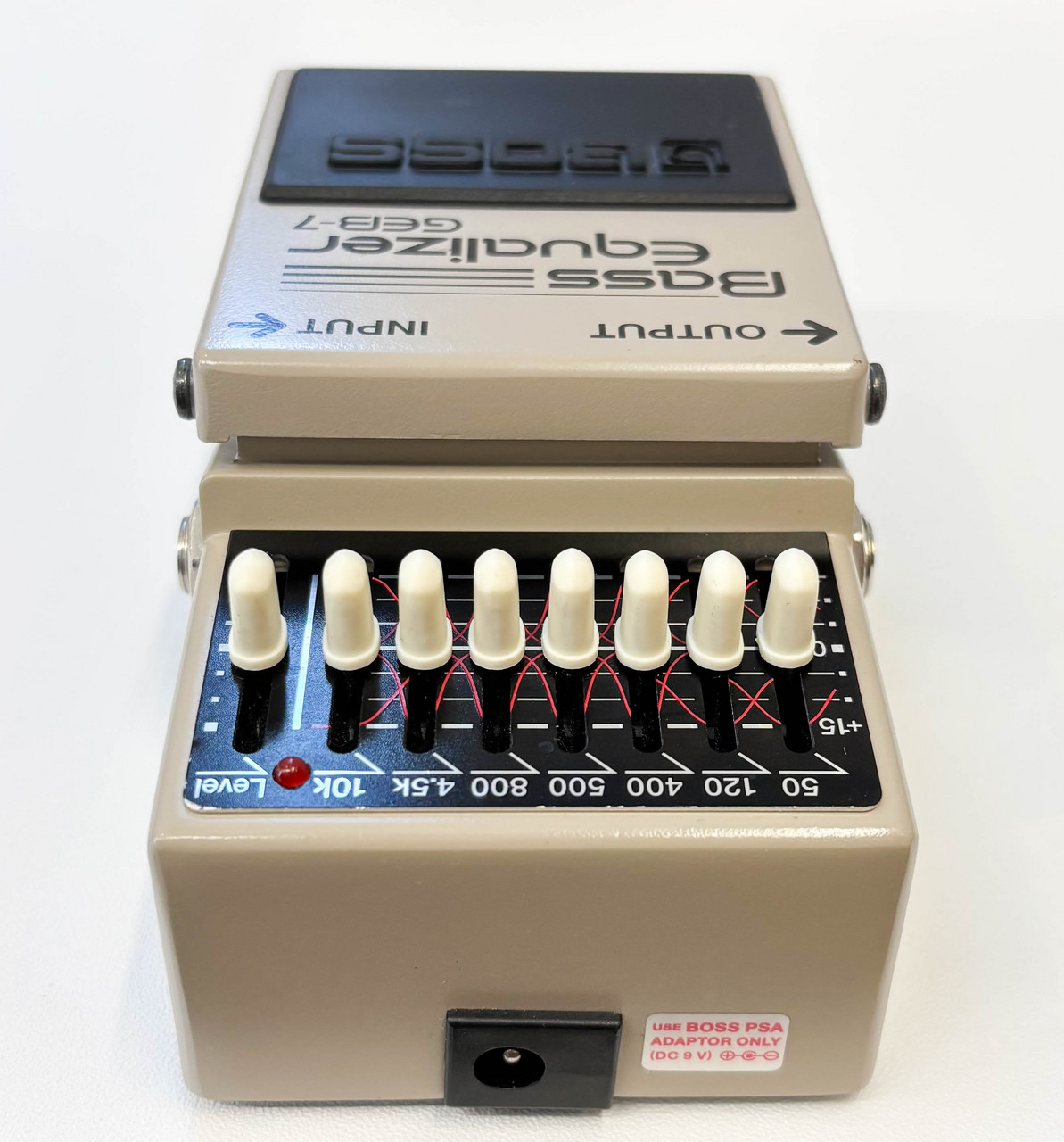 BOSS Bass Equalizer GEB-7 本体　動作確認済 BOSS GEB-7 Bass Equalizer（中古/送料無料）【楽器検索デジマート】