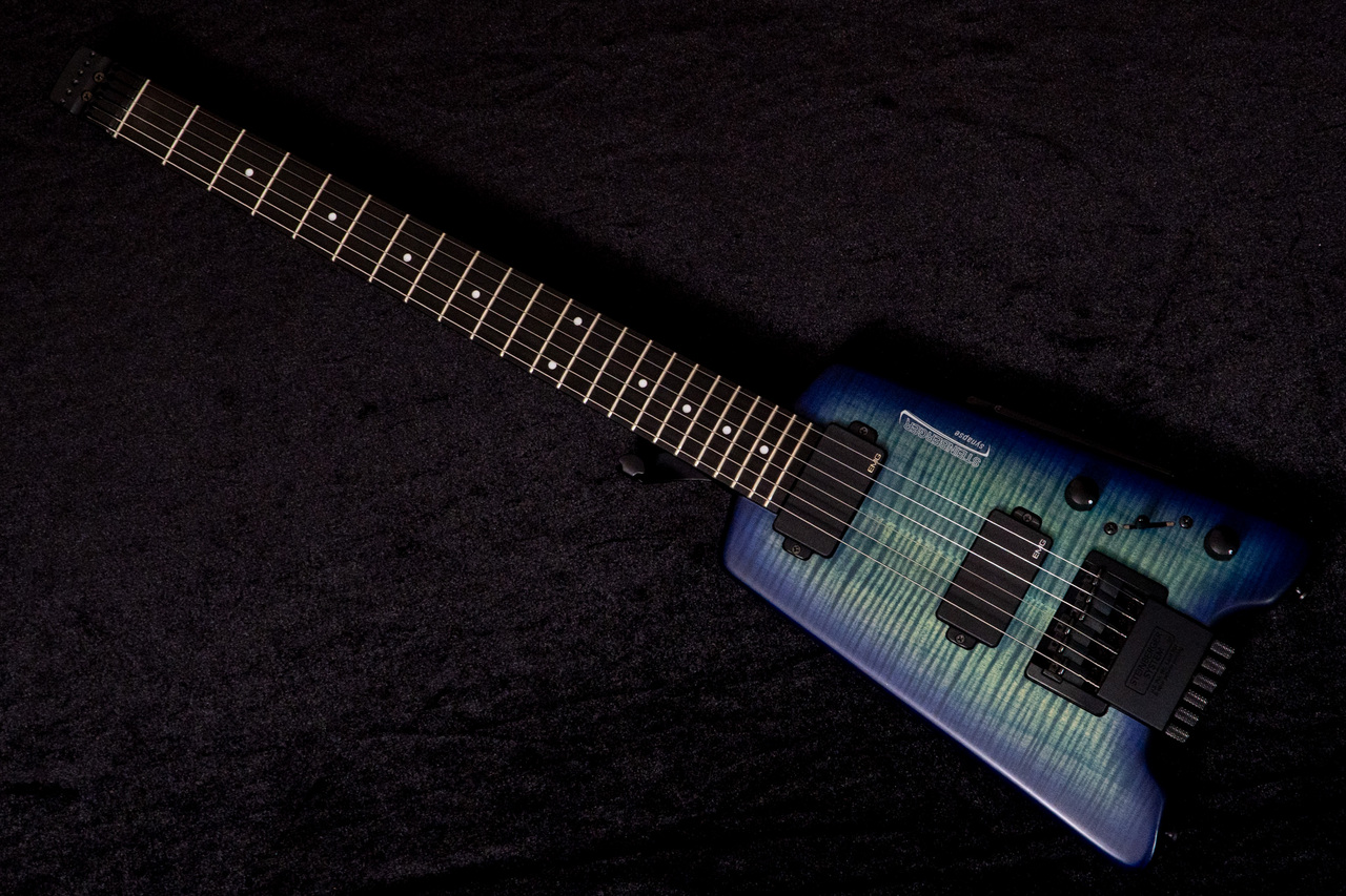 Steinberger Synapse SS-2F Custom Transparent Blue 2009 2.935