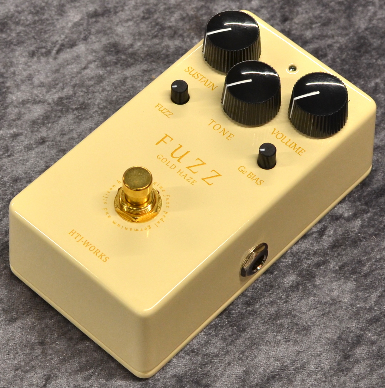 HTJ-WORKS GOLD HAZE FUZZ -Gelmanium & Silicon engine ～Cream White