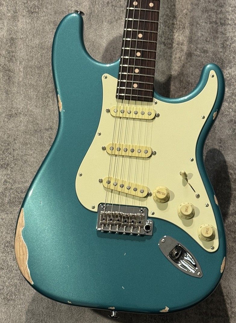 Suhr Custom Classic S Antique Heavy Aged Sherwood Green Metallic