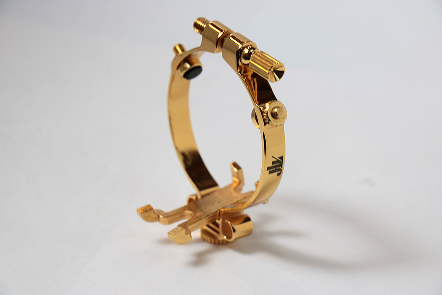 バリトンサックスjlvリガチャー ゴールドプレート バリトンサックスjlvリガチャー ゴールドプレート JLV サックス用