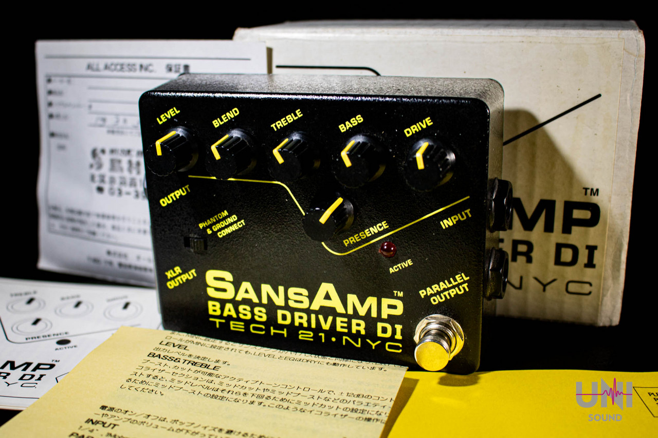 SANSAMP BASS DRIVER DI サンズアンプ 初期型 V1