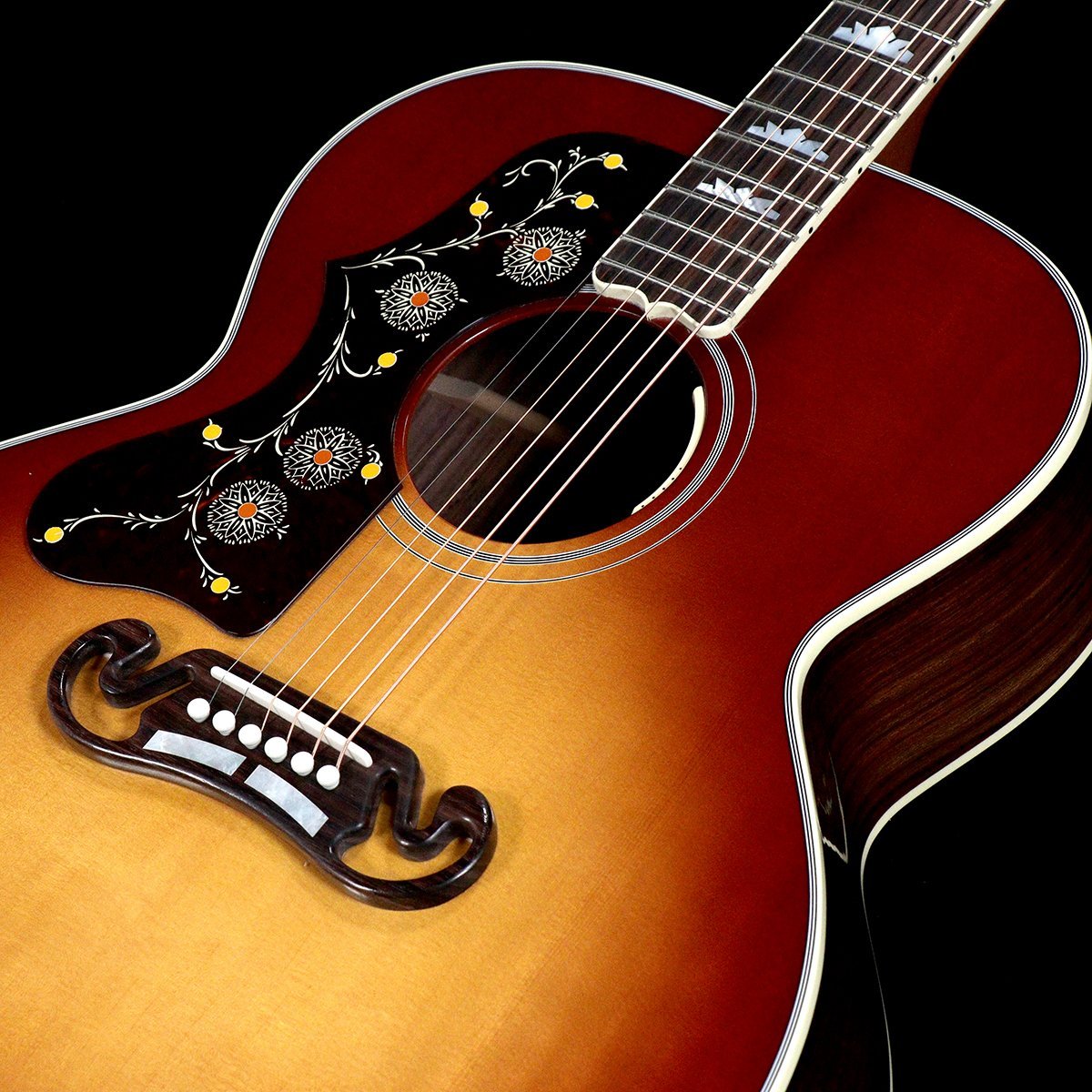 Gibson SJ-200 Standard Rosewood Left Handed RB (Rosewood Burst)  (重量:2.46kg)【渋谷店】（新品/送料無料）【楽器検索デジマート】