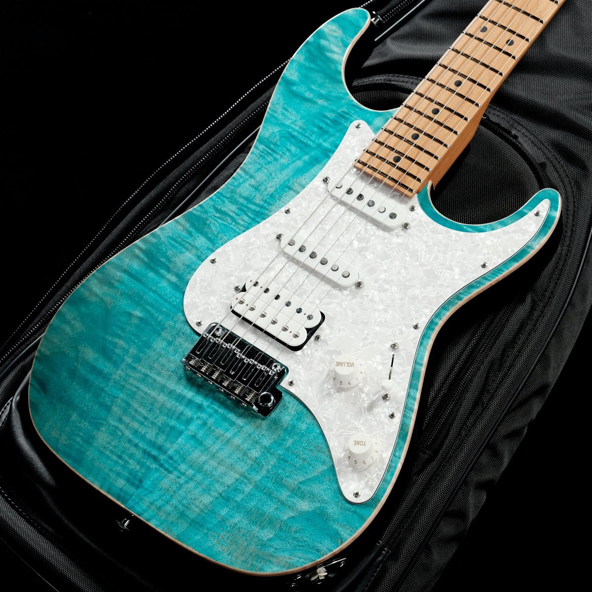 ギター Suhr / JST Standard Plus Bahama Blue Suhr Standard Plus Guitar, Bahama Blue, Roasted Maple