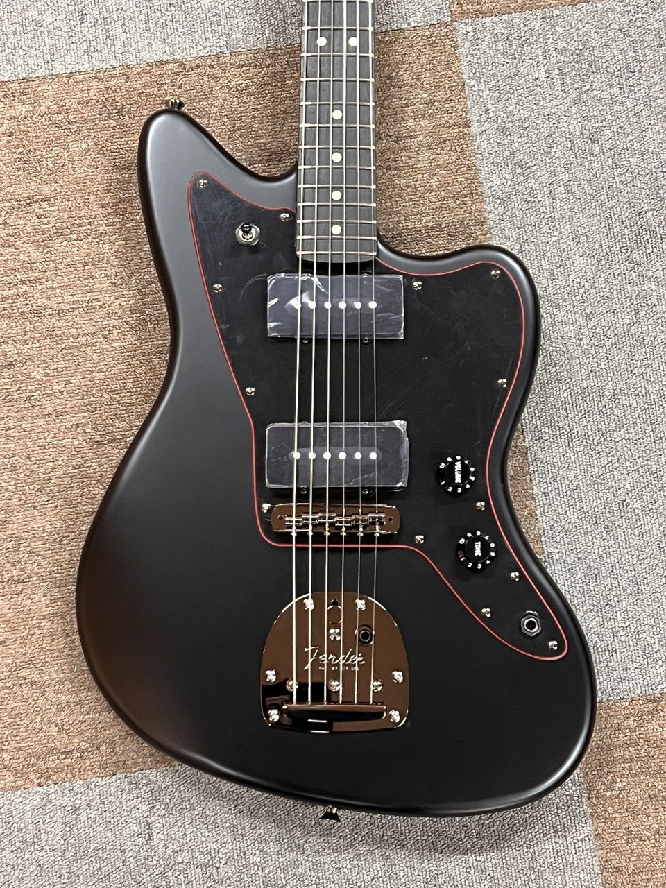Fender Made in Japan Limited Hybrid II Jazzmaster, Noir, Rosewood