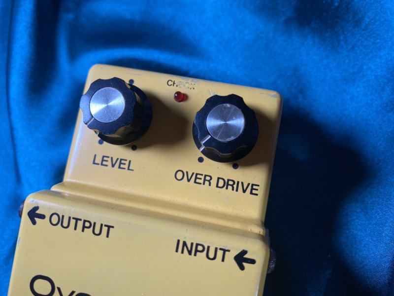 BOSS Over Drive OD-1 美品　1979年 銀ネジ　レイセオン BOSS Over Drive / OD-1 銀ネジ 1979年製（中古）【楽器検索デジマート】