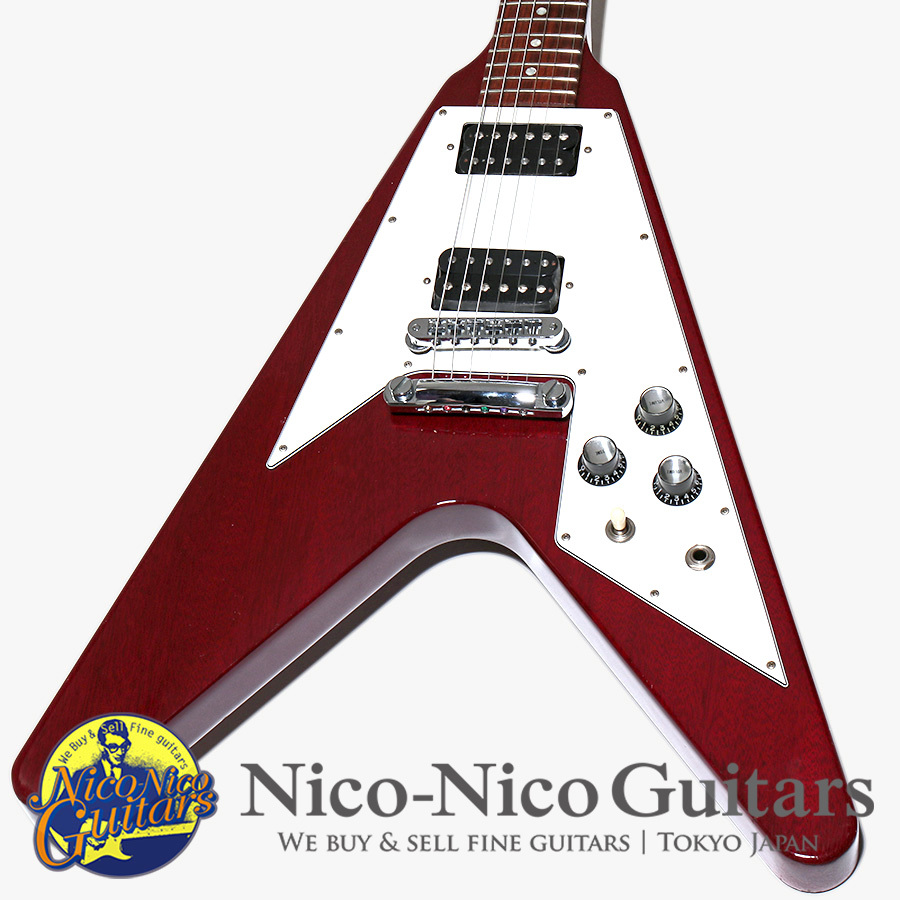 【高価値】 Gibson USA (Cherry)（中古）【楽器検索 '67 V Flying 1998 ギター