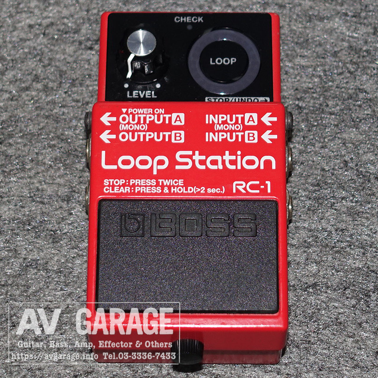 BOSS RC-1 Loop Station（中古）【楽器検索デジマート】