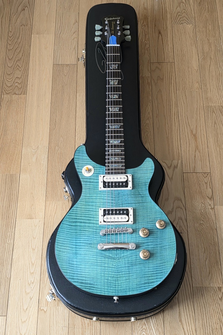 美品Epiphone / Tak Matsumoto DC Aqua Blue Epiphone 「Epiphone Ltd. Tak Matsumoto DC Standard Aqua Blue