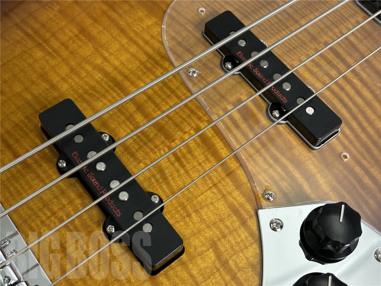 ESP AMAZE-CTM FM/M (Tea Sunburst w/Brown Pearl Black)（新品/送料